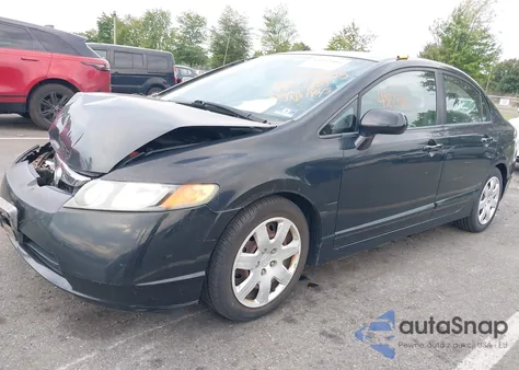 2007 Honda Civic Lx from USA, damaged, VIN 1HGFA16547L077576